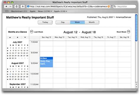 The importance of using a Pagaj calendar in iCal for personal and professional success